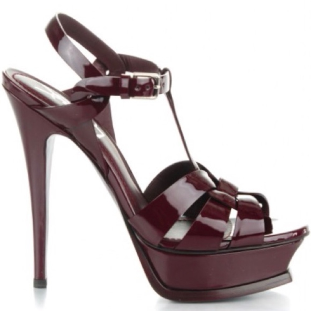 🩷SOLD🩷 High Platform Stiletto Heels Burgundy